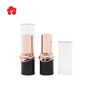 Модный макияж в форме губ цилиндрическая губная помада пластиковый корпус упаковочный материал