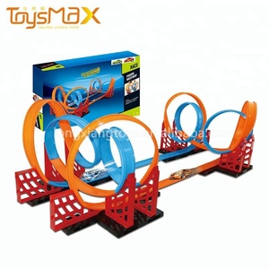 Toysmax L'assemblée Pull Back Voitures <span class=keywords><strong>Hot</strong></span> <span class=keywords><strong>Wheels</strong></span> Magique <span class=keywords><strong>Piste</strong></span> <span class=keywords><strong>de</strong></span> <span class=keywords><strong>Course</strong></span> Pour Les Enfants - Product Image 3