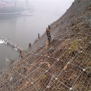 Lereng Gunung Perlindungan Logam Wire Mesh/SNS Runtuh Perlindungan Perlindungan Lereng Sistem