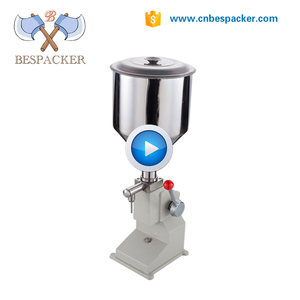 Bespacker A-03 pequeño manual jugo Honey crema aceite champú líquido Jam máquina de llenado de pasta - Product Image 1