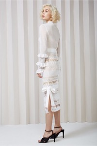 Fashion Ladies Elegant <strong>White</strong> Long Sleeve <strong>Lace</strong> Womens Casual <strong>Maxi</strong> Sexy <strong>Dress</strong> - Product Image 2