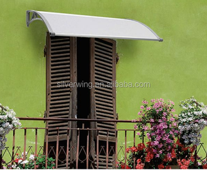 Tende da sole <span class=keywords><strong>in</strong></span> <span class=keywords><strong>policarbonato</strong></span> porta Decorativo economico copertura della pioggia <span class=keywords><strong>per</strong></span> applique da parete del balcone - Product Image 1