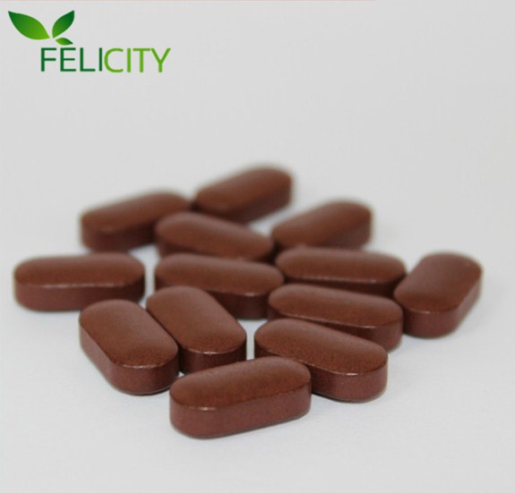 OEM ODM Natural Ca-Fe-Zn Chewable Tablet for Promote Bone and Teeth Growth