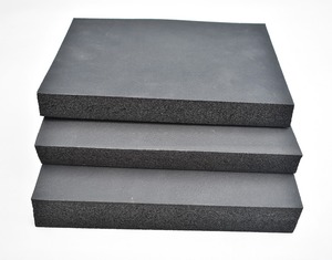 Rouleau de mousse de caoutchouc premium ignifuge NBR-PVC noir, épaisseur 6-30 mm, certifié <span class=keywords><strong>ROHA</strong></span>/REACH/CE, densité 10-70 pour cornière - Product Image 1