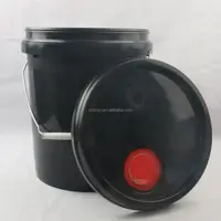 الصين لوازم أدوات تنظيف PP و PE المواد دلاء بلاستيكية طبل دلو برميل للبيع وعاء بلاستيكي