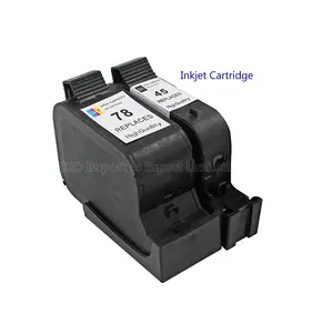 Guangzhou Remanufactured Inkjet Cartridge Compatible Black Cartridge for 45 78 26 30 2710 2610 2575 2355 Printer