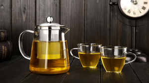 Théière résistante à la chaleur avec couvercle en acier inoxydable, verre borosilicate cafetière - Product Image 4