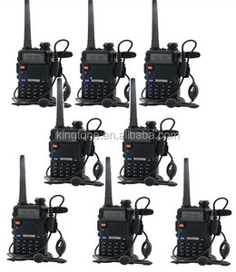 Baofeng UV-5R Talkie-walkie Bi-bande 5W <span class=keywords><strong>Radio</strong></span> Bidirectionnelle 128CH UHF VHF FM VOX Pofung UV5R jambon <span class=keywords><strong>radio</strong></span> Double Affichage casque gratuit - Product Image 1