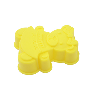 Silicon ours <span class=keywords><strong>moule</strong></span> forme <span class=keywords><strong>silicone</strong></span> gâteau moules pour la cuisson - Product Image 3