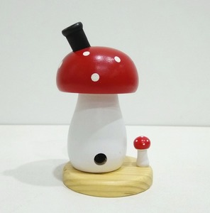 Encensoir Traditionnel Allemand en Forme de Champignon pour Noël, Fait Main, Idéal pour les Cadeaux - Product Image 3