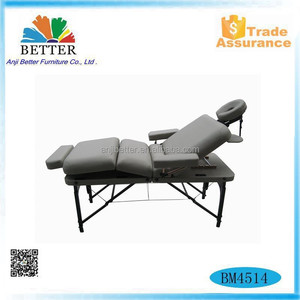 <span class=keywords><strong>Table</strong></span> de <span class=keywords><strong>massage</strong></span> pliable portable de qualité supérieure pour salon de beauté et spa, avec pieds en aluminium réglables en hauteur, pour les soins du visage - Product Image 2
