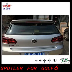 abs material spoiler -Votex-Style-Golf-6 lip spoiler for golf 6 gti OSIR ABT SPOILER mk6