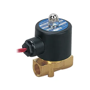 Válvula solenoide de água do óleo da água do gás 2w 160-15 220v ac para o vapor e o incêndio