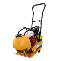 Compact portatif pour sols de route, machine avec plaques, moteur honda gx160