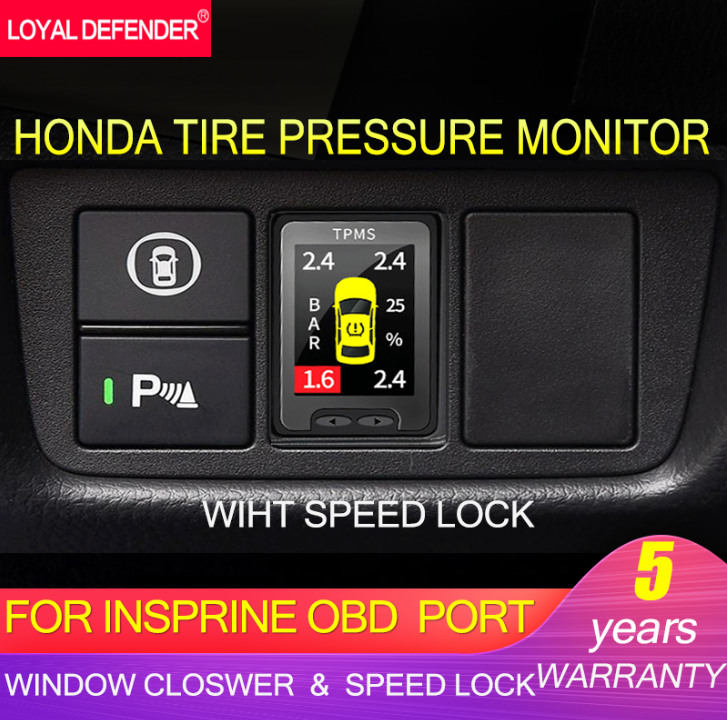 Система мониторинга давления в шинах Loyal Defender OBD TPMS с жидкокристаллическим ЖК-дисплеем для Toyota