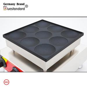 CE 9 lỗ Dorayaki máy phong cách Nhật Bản đậu dán bánh Waffle máy sản xuất bánh quế - Product Image 4