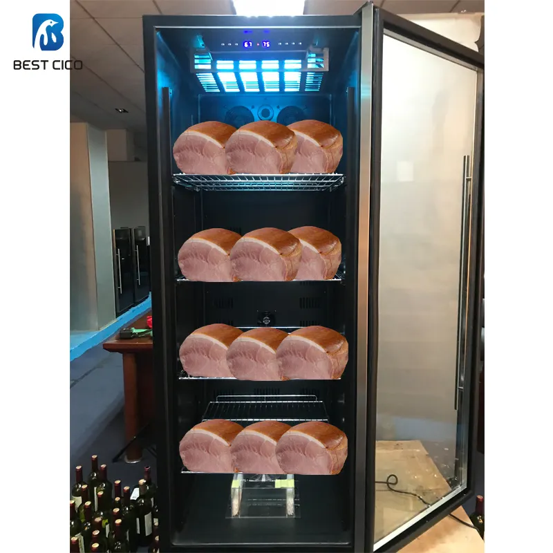 Home Appliance Manufacturer Dry Aged Steak Fridge Compressor Stainless Steel China Single Door SWING Door Compact 0-25 Degree