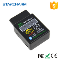 Herramienta de Diagnóstico OBD2 para Automóviles Starcharm SC-B06 V1.5, Lector de Códigos 2.0 con Escáner de Luz de Advertencia del Motor para Android y Windows