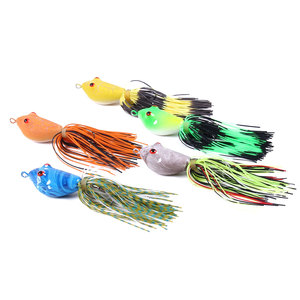 Fábrica de 10cm 8,4g de cola dura Rana cebo Crankbait rana de pesca - Product Image 2