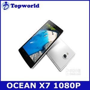 Iocean x7 alibaba.com france mtk6589 quad core 5.0" 3g écran 1920*1080ips double caméras bluetooth gps wifi océan, x7 - Product Image 1