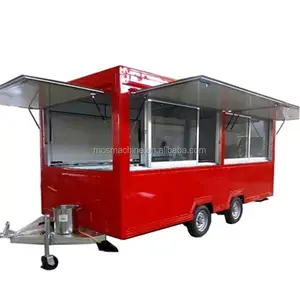 Popular mini caminhão de alimentos/carrinho de comida rápido/cão quente vendedor van café loja kiosk