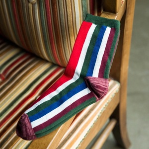 Vuelos de suave de punto transpirable oem personalizado de rayas de algodón colorido feliz calcetines par de calcetines de hip hop de la Navidad, <span class=keywords><strong>Ginebra</strong></span>, chocolate, vino, si puede leer esto traer vino de los hombres - Product Image 6