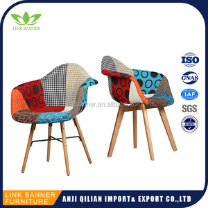 Colorful Solid LK505-5 Madera Taburete Silla de Comedor Piernas Con Singular - Product Image 2