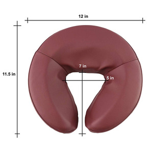 F082 Massage ultra doux au spa Vente en gros ODM OEM <span class=keywords><strong>Coussin</strong></span> de table Chaise Personnalisé CPC Croissant Repose-visage Cou Oreiller pour tête <span class=keywords><strong>Coussin</strong></span> pour seins - Product Image 2