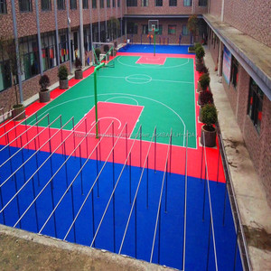 Cancha de voleibol de preescolar fuera azulejo barato baldosas de piso - Product Image 3