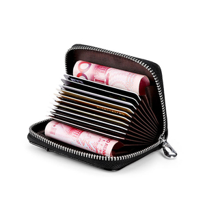 Portafoglio da <span class=keywords><strong>Donna</strong></span> in Vera Pelle con Protezione RFID, Spazioso e Carino, con Cerniera per Carte e <span class=keywords><strong>Piccolo</strong></span> <span class=keywords><strong>Portamonete</strong></span> - Product Image 5
