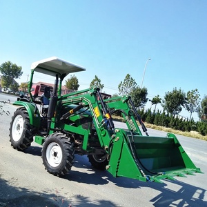 Tarım ekipmanları 45hp 40hp 35hp 304 30hp 254 25hp 20hp 4wd traktör fiyat için ön uç yükleyici ile satış