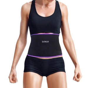 Ter koruyucu bel cep elastik kalıplama ter kravat karın spor Fitness kemeri - Product Image 4