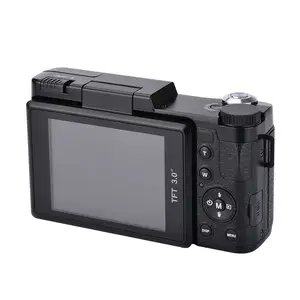 2.7K Video Face Detect FHD 1080P Compact Digital Camera Equipped with Wide-angle Lens