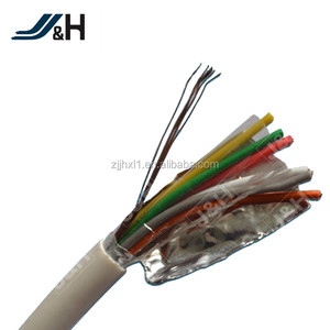 Fuente de la fábrica 2/4/6/8/10/12 Core 24AWG seguridad red alarma resistente al fuego cable - Product Image 1