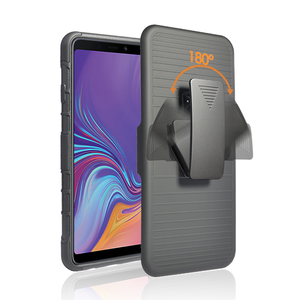Étui hybride antichoc avec clip ceinture pour Samsung <span class=keywords><strong>A7</strong></span> A9 <span class=keywords><strong>2018</strong></span> - Product Image 1