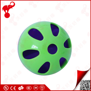 China OEM factory directly price personalized hollow <span class=keywords><strong>wiffle</strong></span> <span class=keywords><strong>Ball</strong></span> baseball PP <span class=keywords><strong>ball</strong></span> hockey - Product Image 1