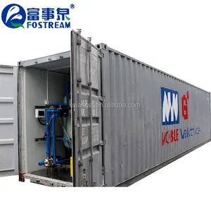 Potable Container Drinking Water Purification / Mobile Containerized Pure Water Treatment Plant