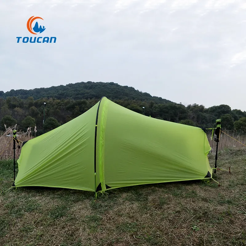 One Person Using Hiking Outdoor 1 Person Backpacking Tent