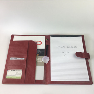 แฟ้มเอกสารหนัง A4 สำหรับจัดระเบียบเอกสาร ดีไซน์ปกแฟ้มสำหรับโรงเรียน กล่องใส่เอกสาร/แฟ้มเอกสาร - Product Image 4