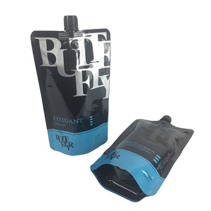 Caño líquido bolsa Doypack papel de aluminio de pie bolsa Caño bolsas con tapa - Product Image 2