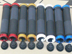 Cerradura en antideslizante MTB <span class=keywords><strong>bicicleta</strong></span> apretones <span class=keywords><strong>recto</strong></span> <span class=keywords><strong>bicicleta</strong></span> <span class=keywords><strong>de</strong></span> montaña doblado Bar termina BMX <span class=keywords><strong>bicicleta</strong></span> <span class=keywords><strong>carretera</strong></span> <span class=keywords><strong>manillar</strong></span> - Product Image 2