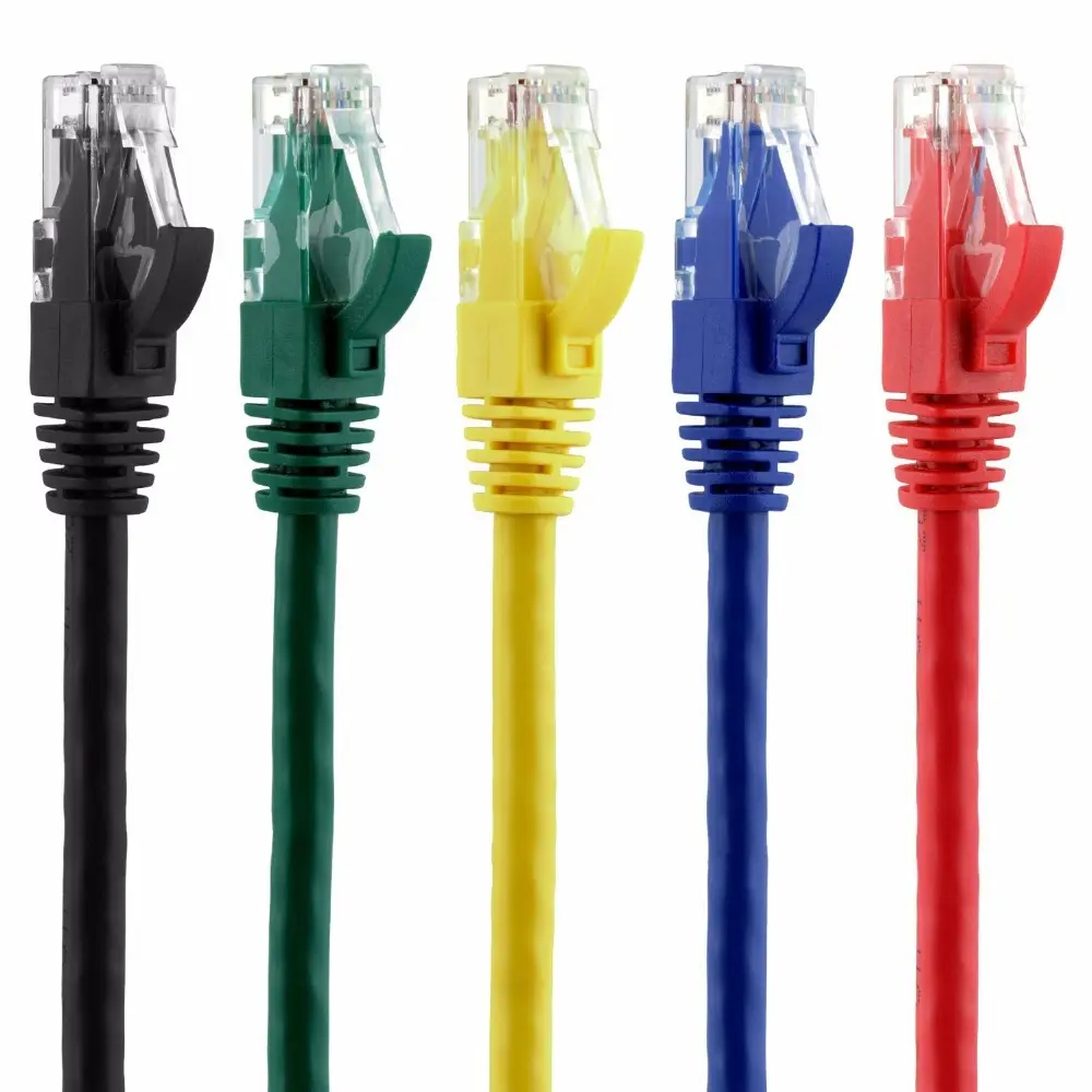 Патч-кабели Cat6 Ethernet (шнур 5 футов)-RJ45 гигабитный Cat6e <span class=keywords><strong>LAN</strong></span>-кабель для быстрой сети и компьютерных сетей