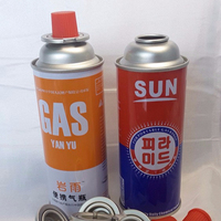 Cartucho de gás butano e gás butano canister, fábrica, 220g, sem alargamento, após dois minites'pré-aquecimento