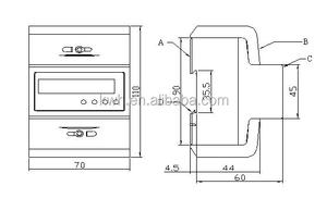Manufactured In China New Technology Three Phase Electric <strong>Energy</strong> <strong>Meter</strong> - Product Image 5