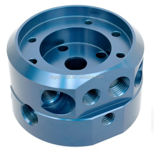 OEM aluminium casting onderdelen geanodiseerd zwart rood geel/messing diepe stempelen plated zink - Product Image 1