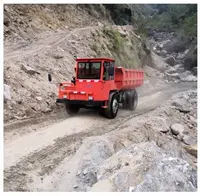 3 Mét Dia. Tunnel 4X4 Mini Mining Dump Truck Cho Bánh Xe