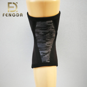 Trung Quốc Nhà sản xuất của thể thao đồ Neoprene 5mm đầu gối cú đúp tay áo bảo vệ đầu gối hỗ trợ - Product Image 5