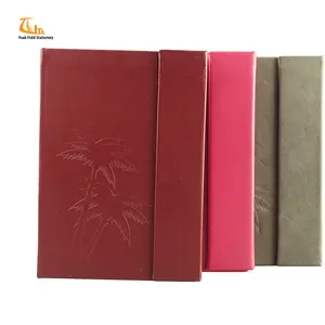 Chất Lượng Cao Tùy Chỉnh In A4 A5 PU Notebook Bind