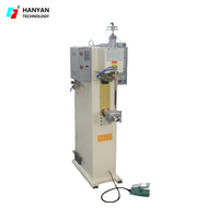 Mf / DC dòng nhôm máy hàn điểm / mí lon tấm kim loại nhỏ máy