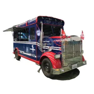 Oem Commerciële Voedsel Karren Snelle Mobiele Aangepaste Elektrische Food Truck Met Keuken Apparatuur Catering Van